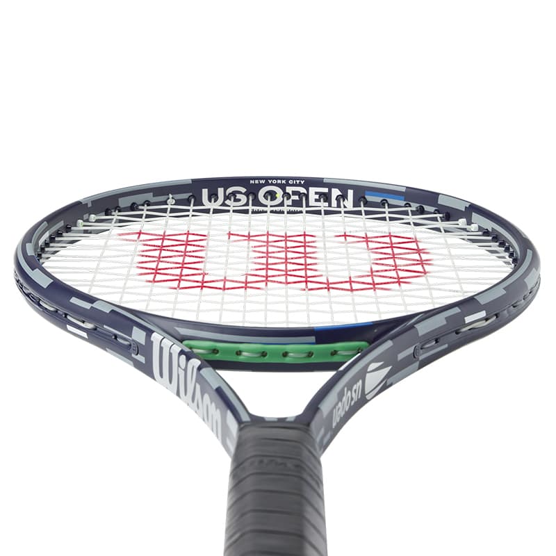 Wilson BLADE V9 100L US Распакованный 2025 285г Ракетка Вес 100 Квадратных Дюйм Голова Размер Черный Серебряный Цвет - изображение 5