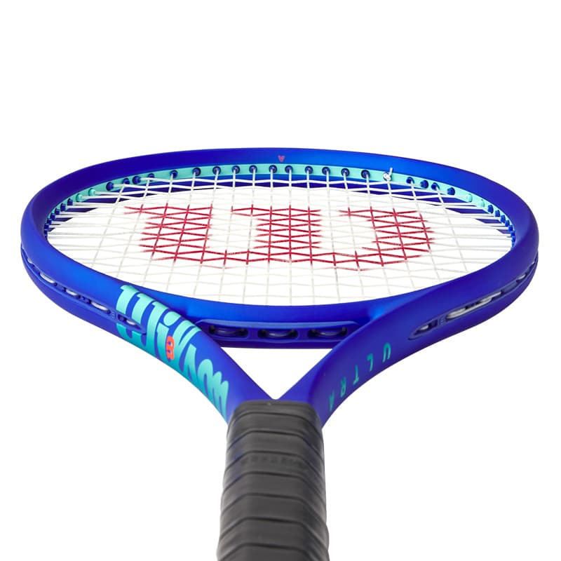 Wilson ULTRA V5 100UL 260г Ракетка Вес 100 Квадратных Дюйм Голова Размер Синий Унисекс Теннисные Ракетки - изображение 5