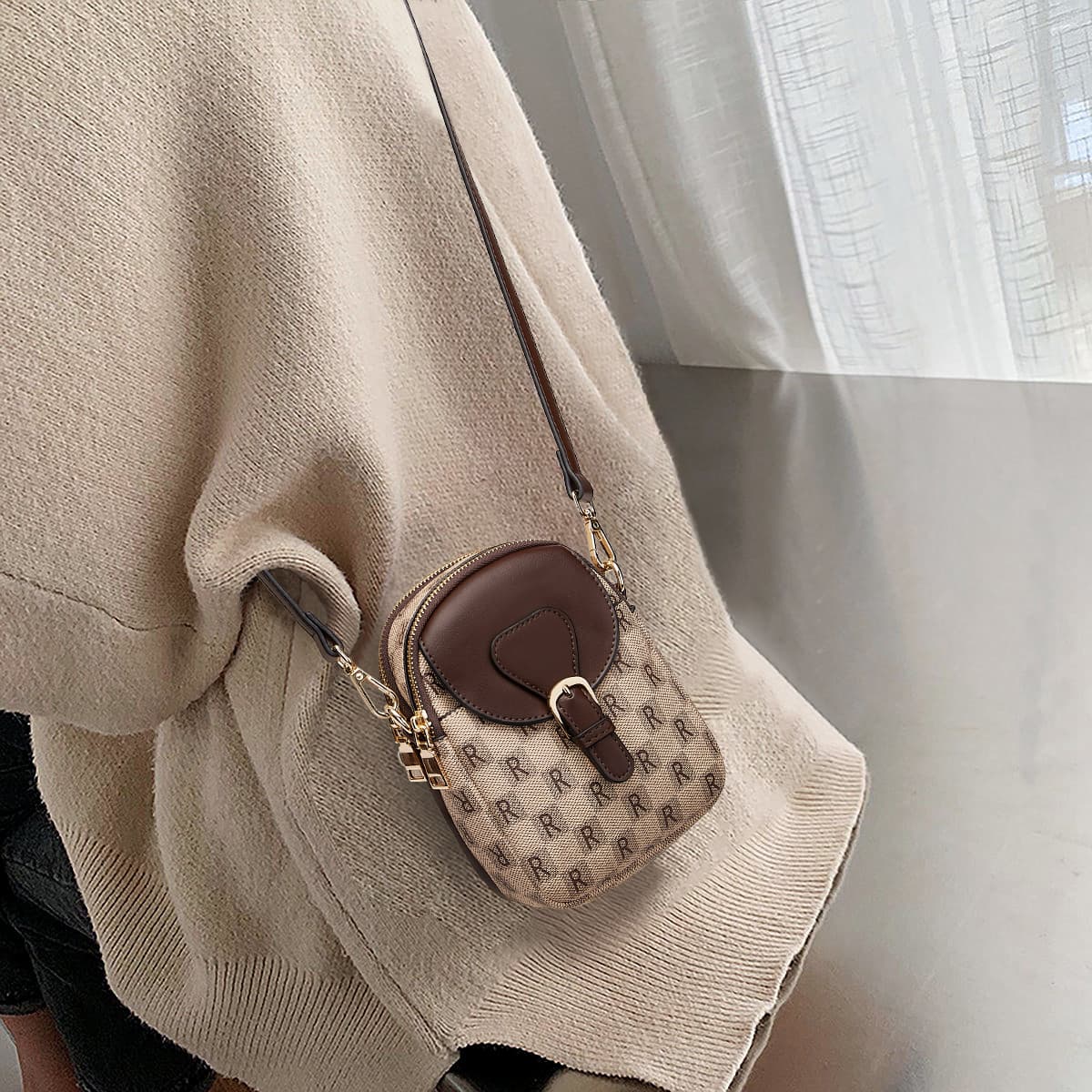 Сумка для телефона CORALDAISY ins PVC - изображение 6