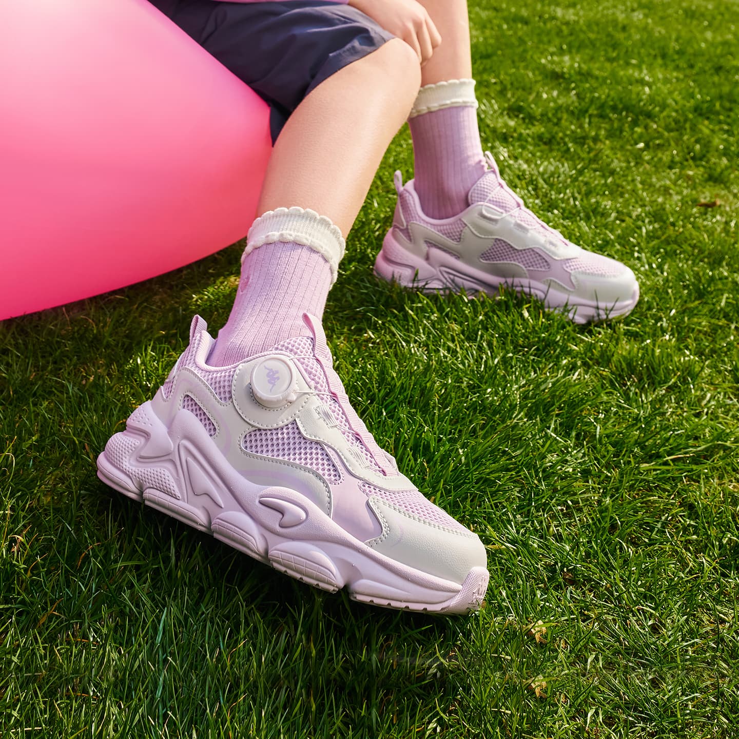 Кроссовки KAPPA KIDS Износостойкие Дышащие Низкие Кеды для Бега - изображение 7