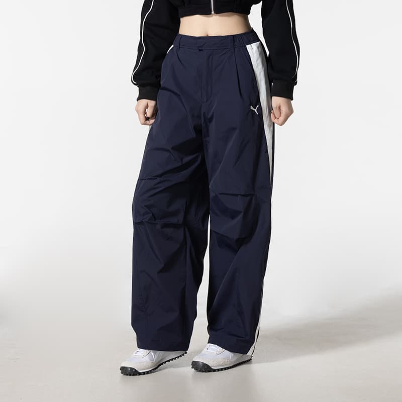 Штаны PUMA T7 16 Женские Повседневные Брюки - изображение 2