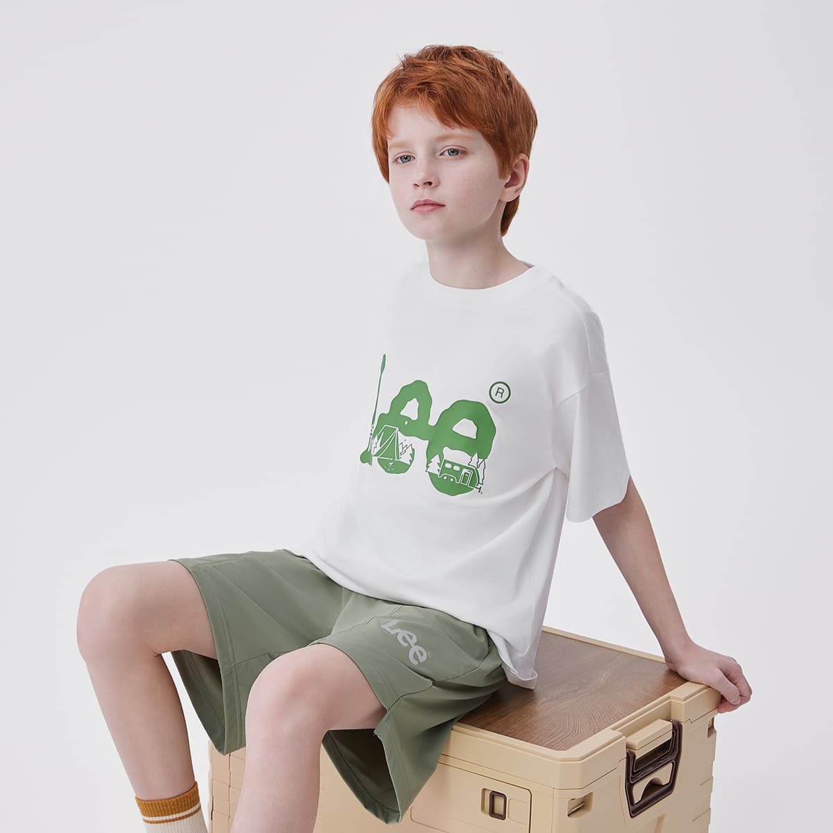 Футболка LEE KIDS T-рубашки - изображение 2