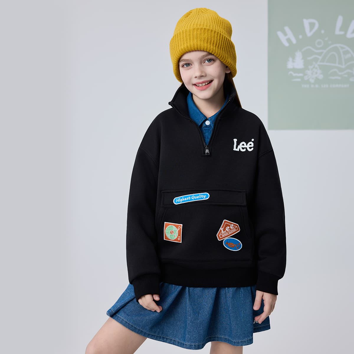 Lee Школьный возраст Толстовки - изображение 3