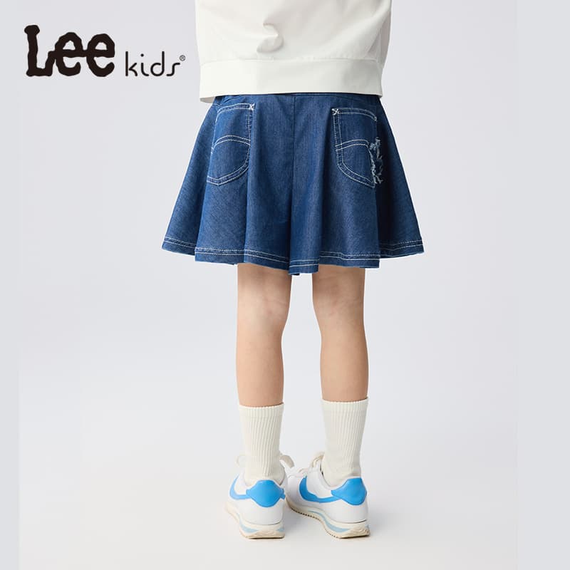 lee Средне-голубой Kids Шорты - изображение 4