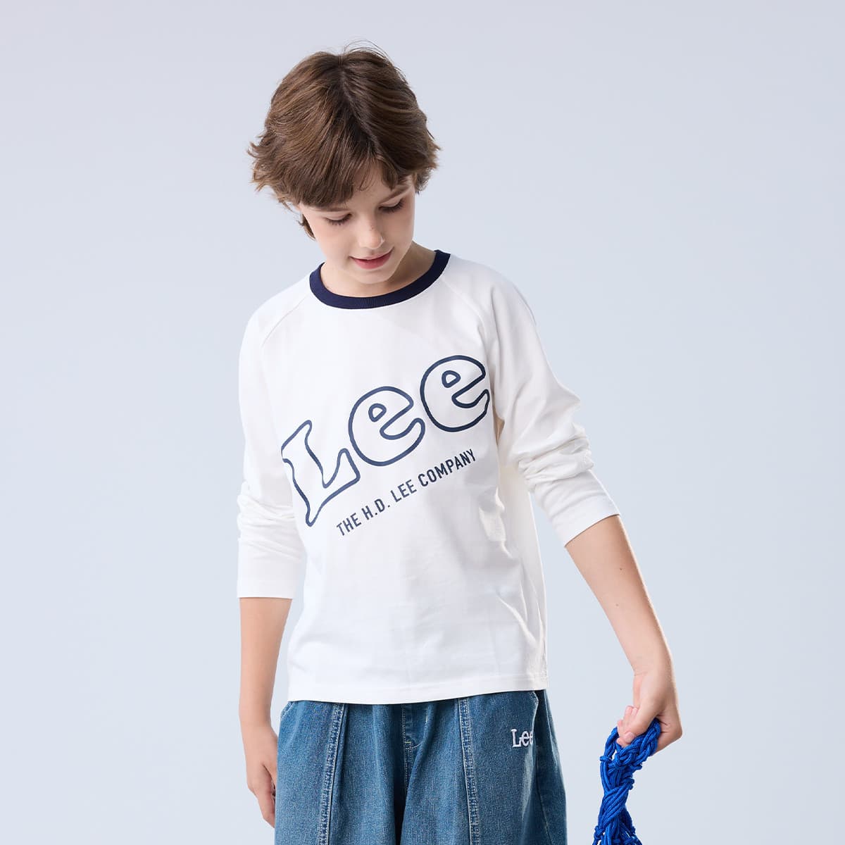 Футболка Lee Экрю Kids T-рубашки - изображение 3