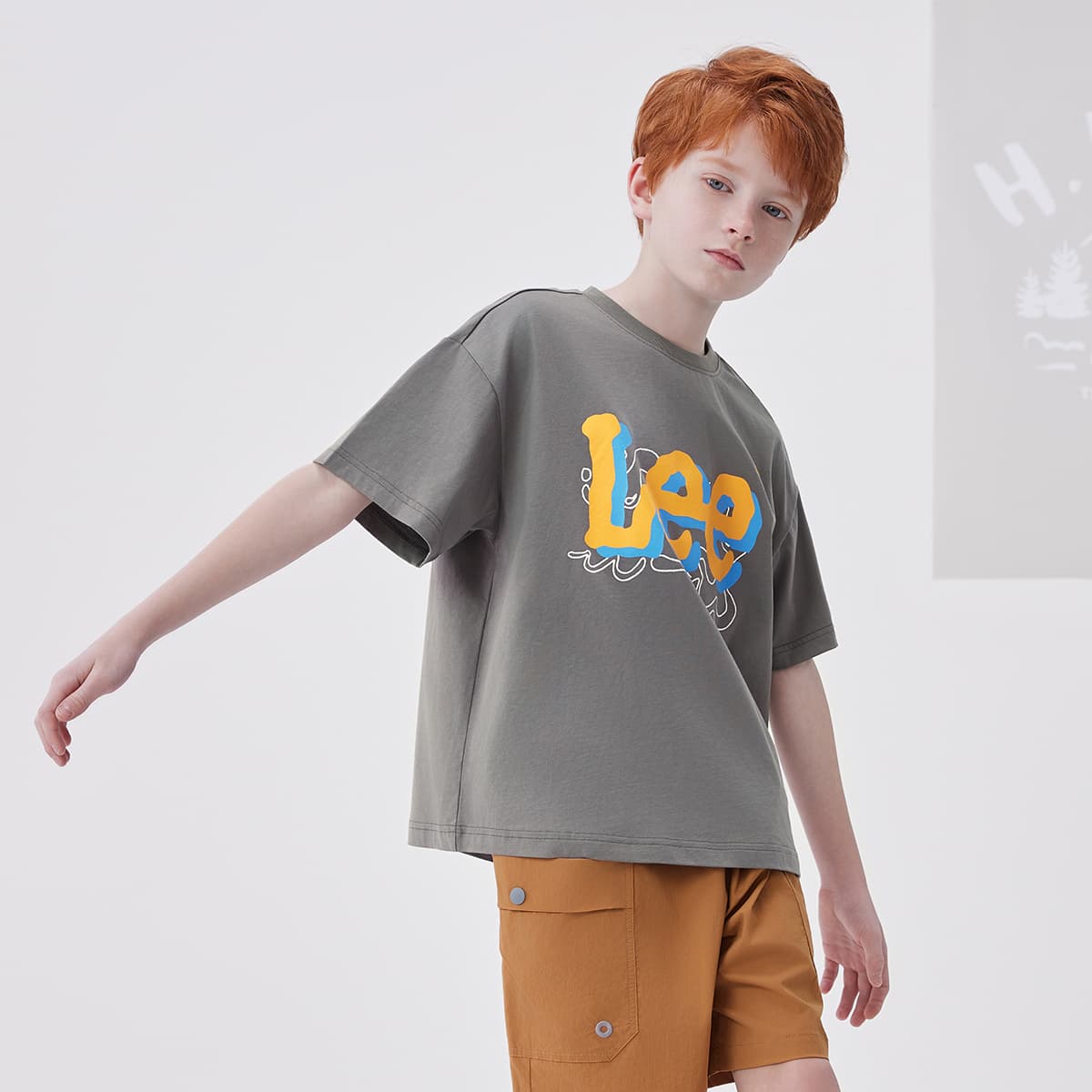 Футболка LEE KIDS T-рубашки - изображение 3