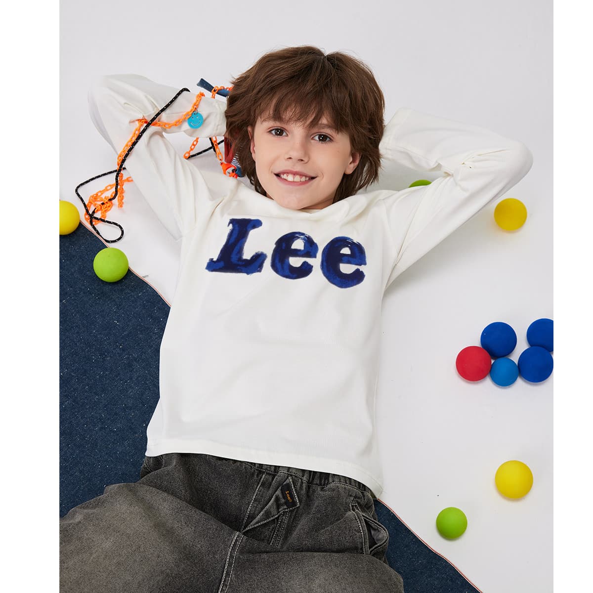 Футболка Lee Школьные рубашки T - изображение 3