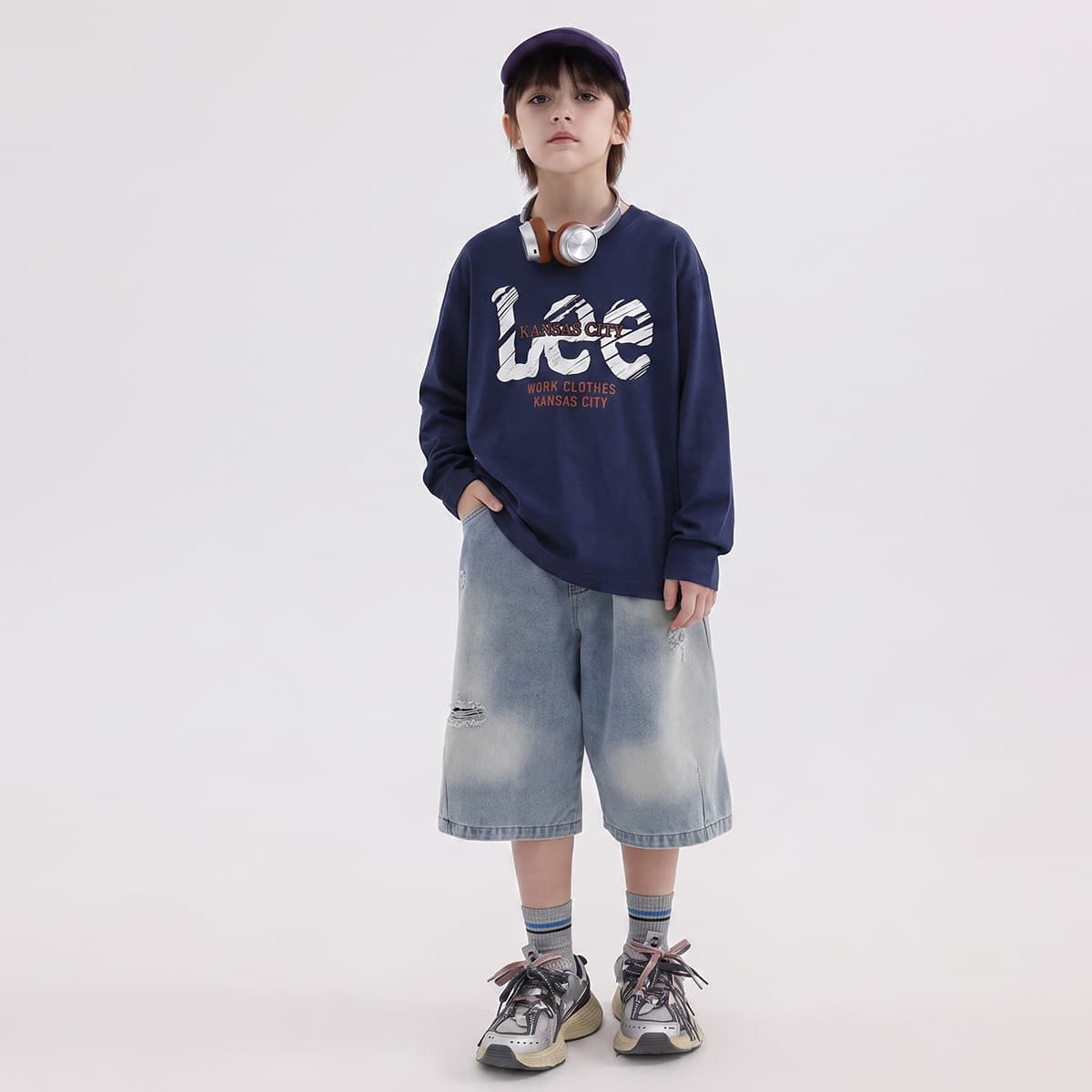 Футболка LEE KIDS T-рубашки - изображение 4
