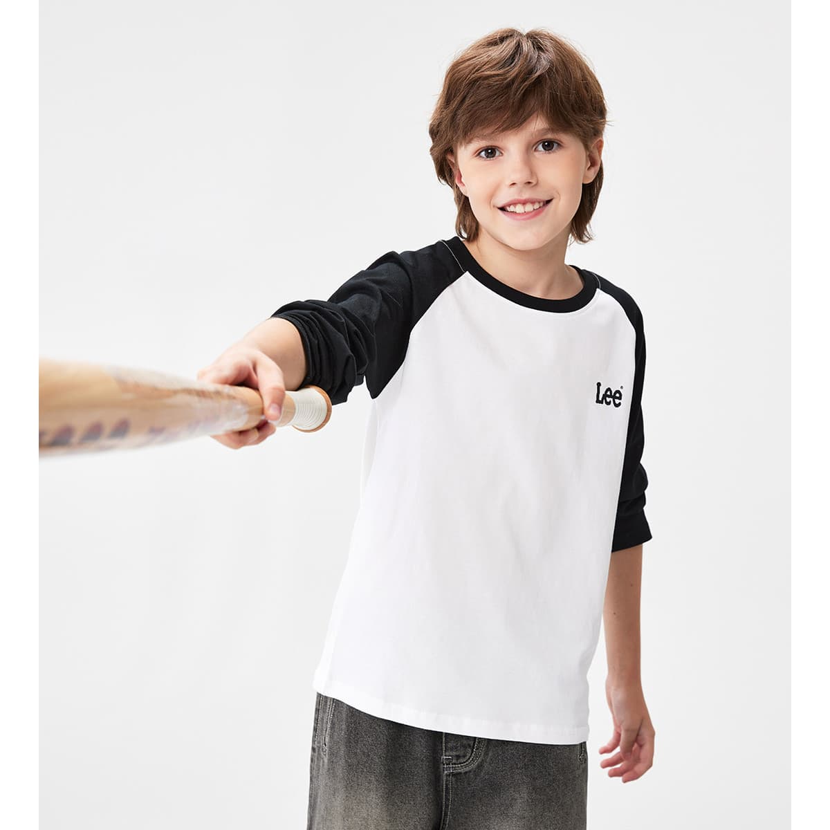 Футболка Lee Белый Kids T-рубашки - изображение 5