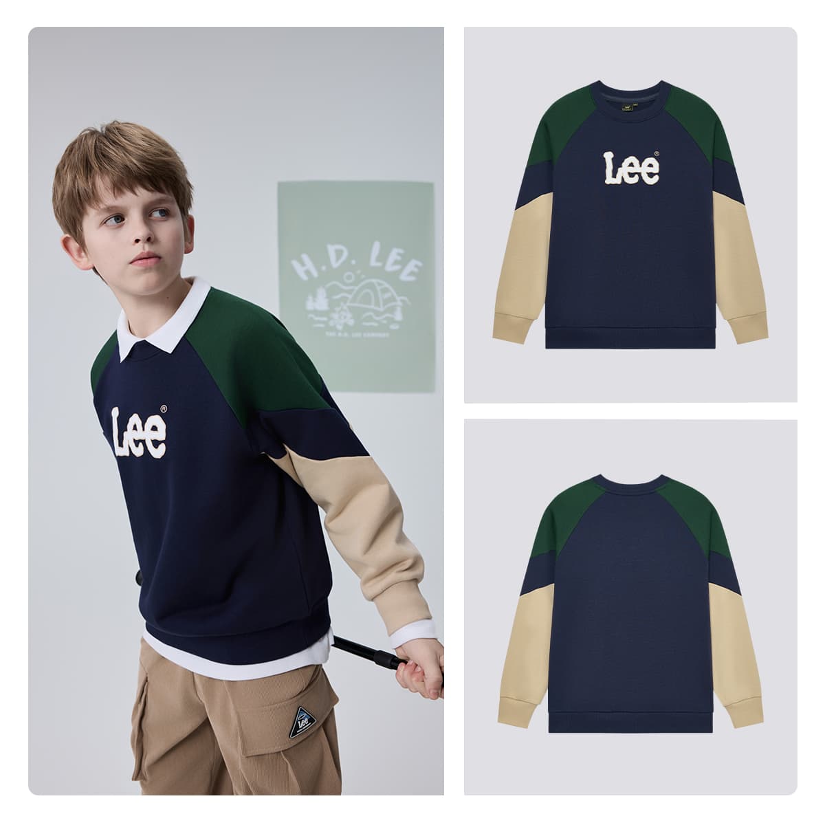 Lee Школьный возраст Толстовки - изображение 2