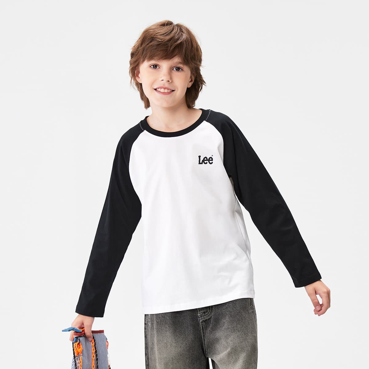 Футболка Lee Белый Kids T-рубашки - изображение 4