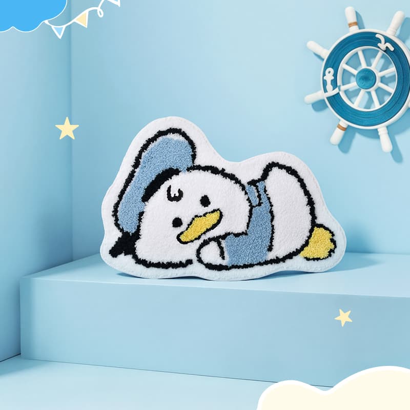 Disney x Disney Store Donald Duck Birthday Collection Мультяшная подушка для сидения CARPET 2 в 1 Мягкая игрушка - изображение 11