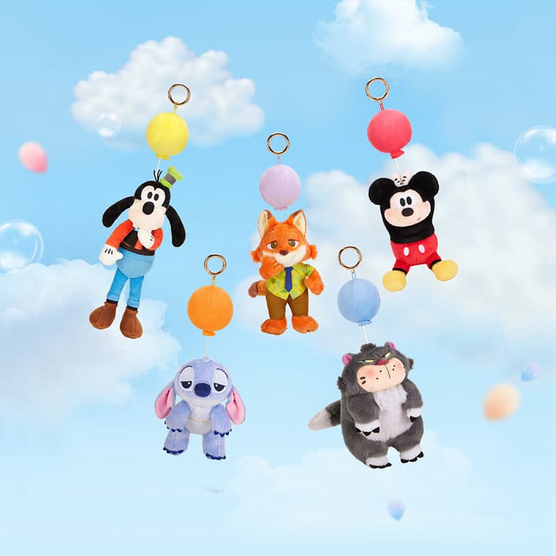Disney Wonder Floating Collection Мягкие брелоки-игрушки - изображение 4