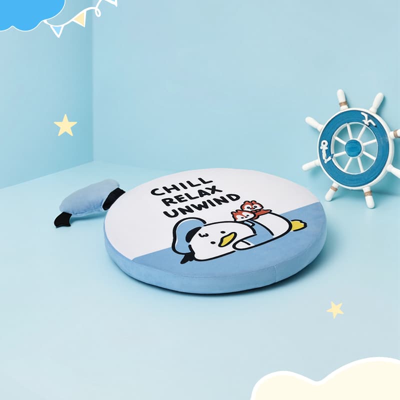Disney x Disney Store Donald Duck Birthday Collection Мультяшная подушка для сидения CARPET 2 в 1 Мягкая игрушка - изображение 8