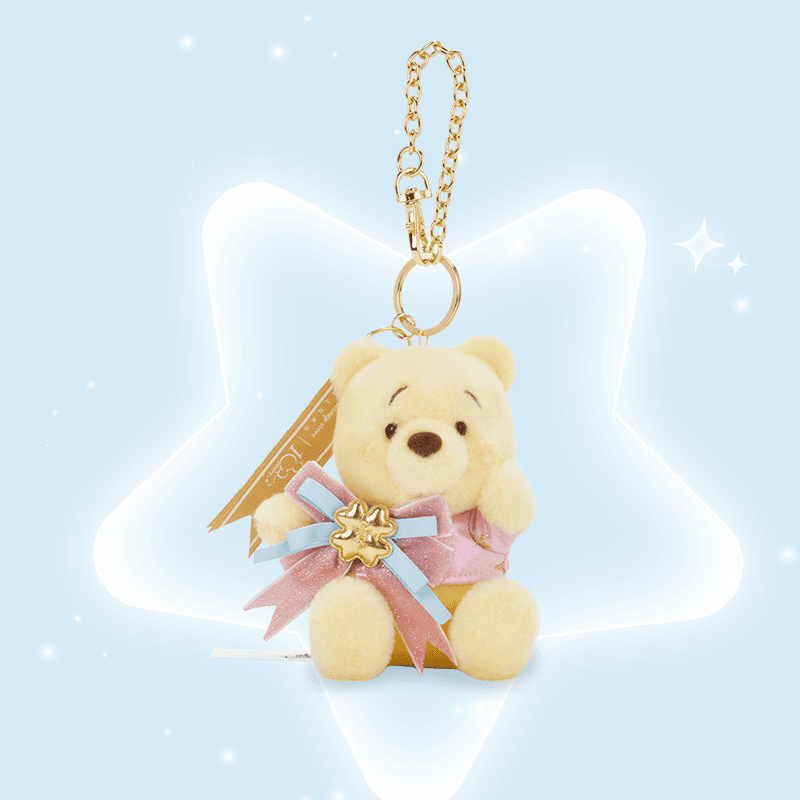 Disney x Disney Store Винни Поросенок Иа-Иа Мари Кошка Коллекция к 10-летию с бантом Милый стиль - изображение 2