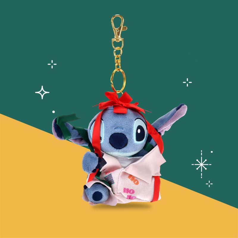Disney x Disney Store Рождественская серия Стич BRUNO Микки Маус Минни Маус Брелок Плюшевые брелки - изображение 2