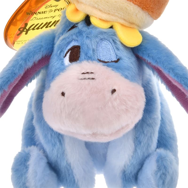 Disney x Disney Store Hundred Mu Forest Honey Daily Collection Брелок с Винни-Пухом Поросенком и Маленьким Медведем - изображение 3