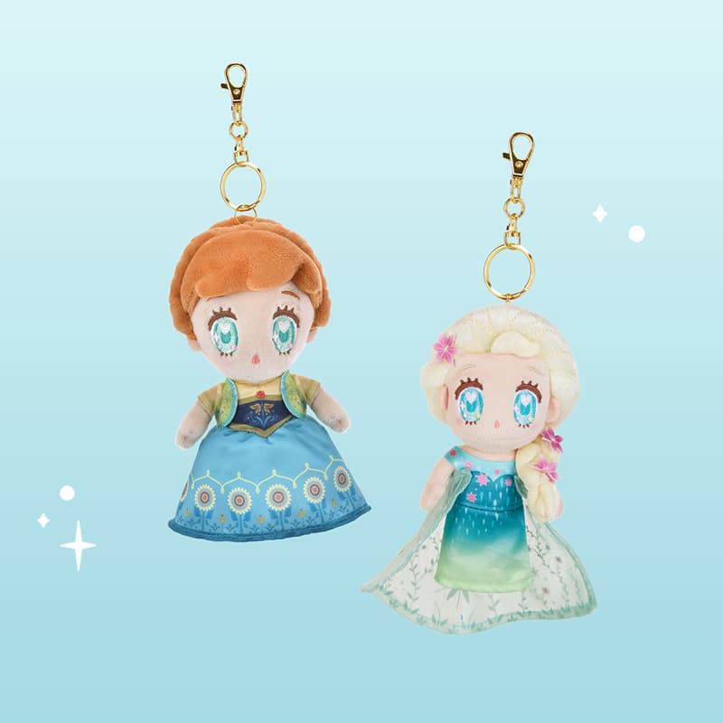 Disney Little Princess Collection Подвески с персонажами Эльзы и Анны из аниме - изображение 4