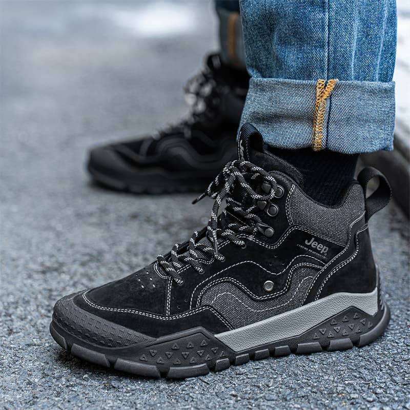 Ботинки уличные Jeep Outdoor Boots Black - изображение 6
