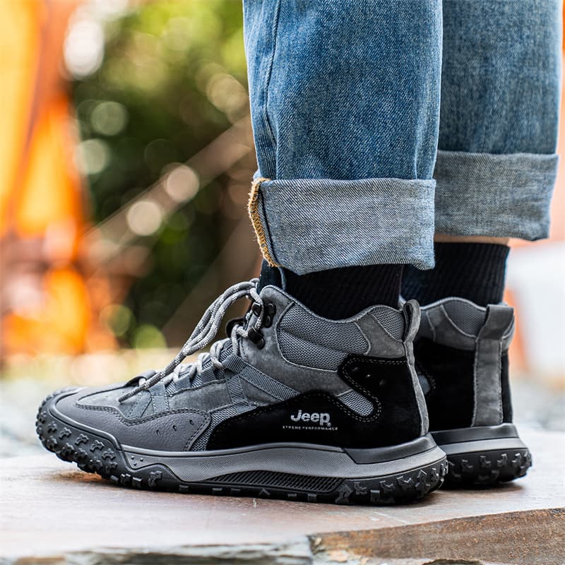 Ботинки уличные Jeep Outdoor Boots Grey - изображение 5