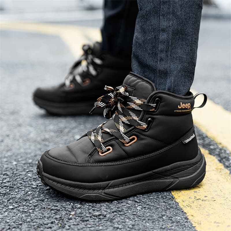 Ботинки зимние Jeep Snow Boots Black - изображение 8