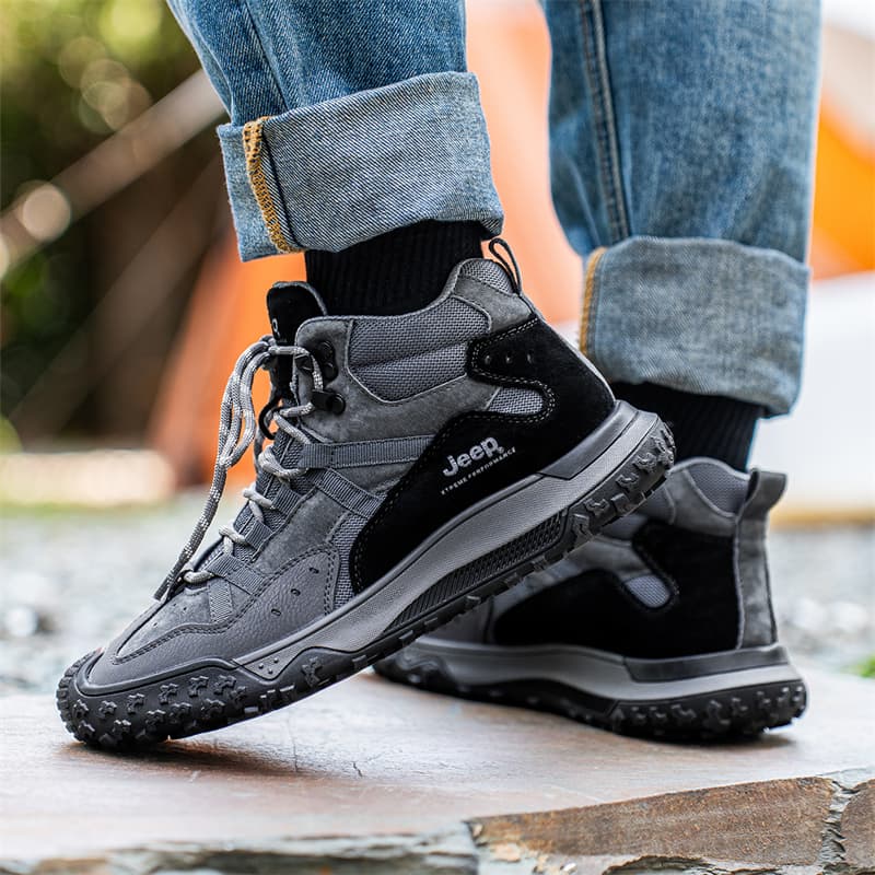 Ботинки уличные Jeep Outdoor Boots Grey - изображение 4