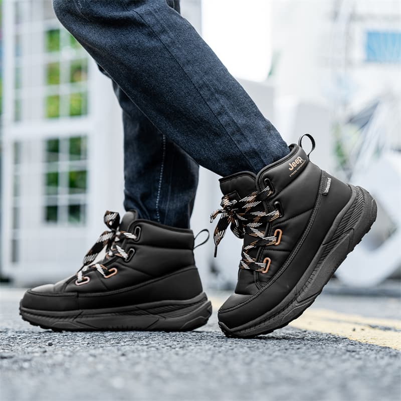 Ботинки зимние Jeep Snow Boots Black - изображение 7