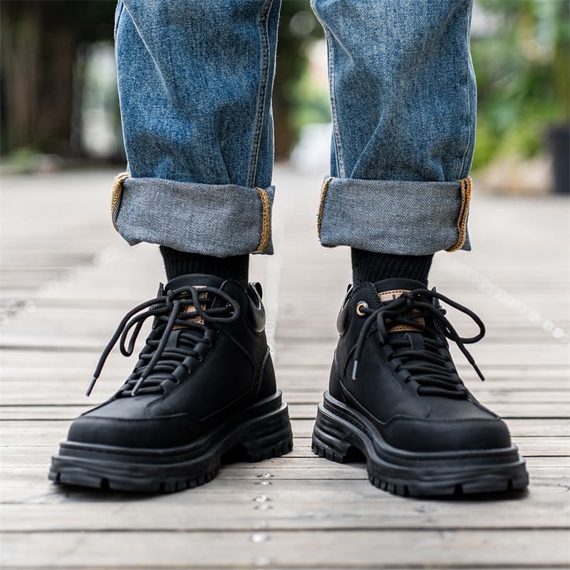 Ботинки Jeep Martin Boots Black - изображение 4