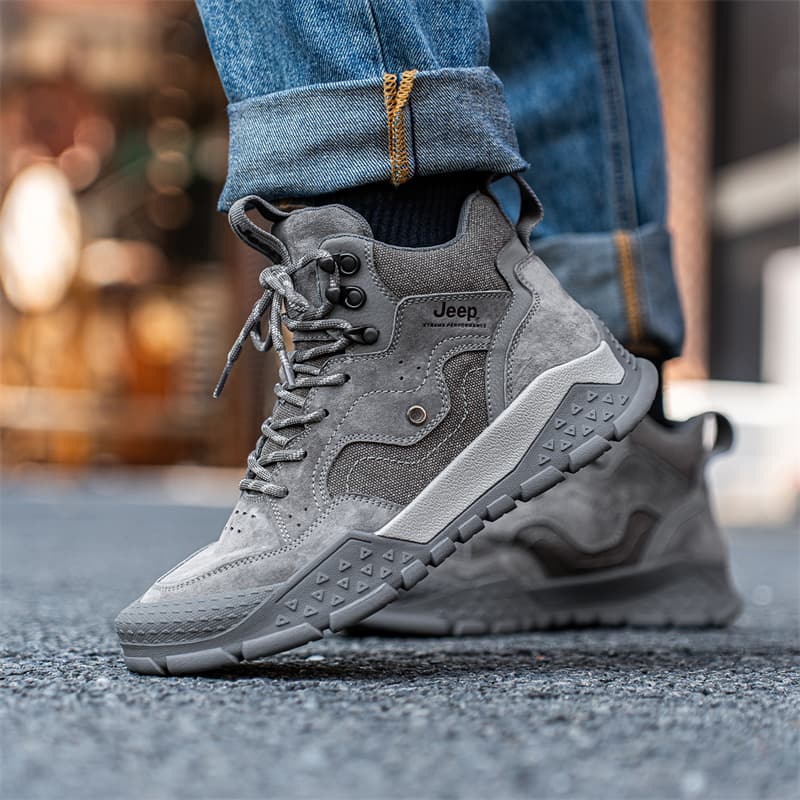 Ботинки уличные Jeep Outdoor Boots Grey - изображение 6