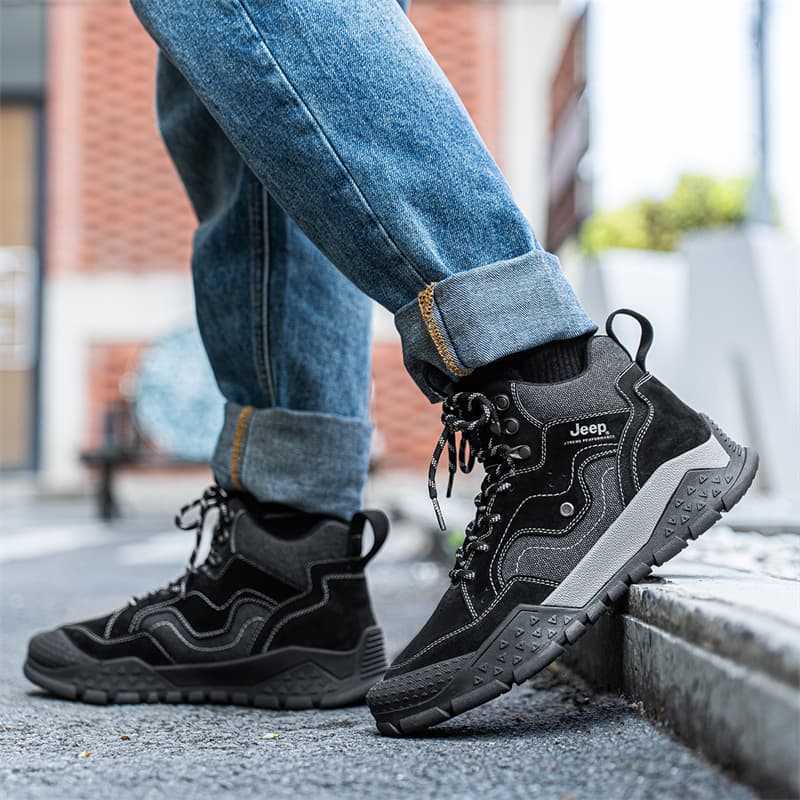 Ботинки уличные Jeep Outdoor Boots Black - изображение 5