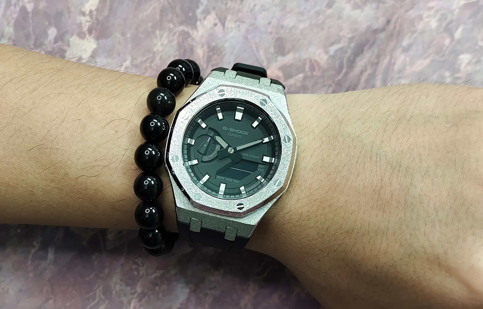 Часы CASIO GA-2100-1A1 Shadow Matrix - изображение 7
