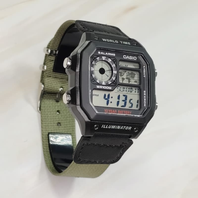 Часы CASIOYOUTH 10 AE-1200WH-1A - изображение 3