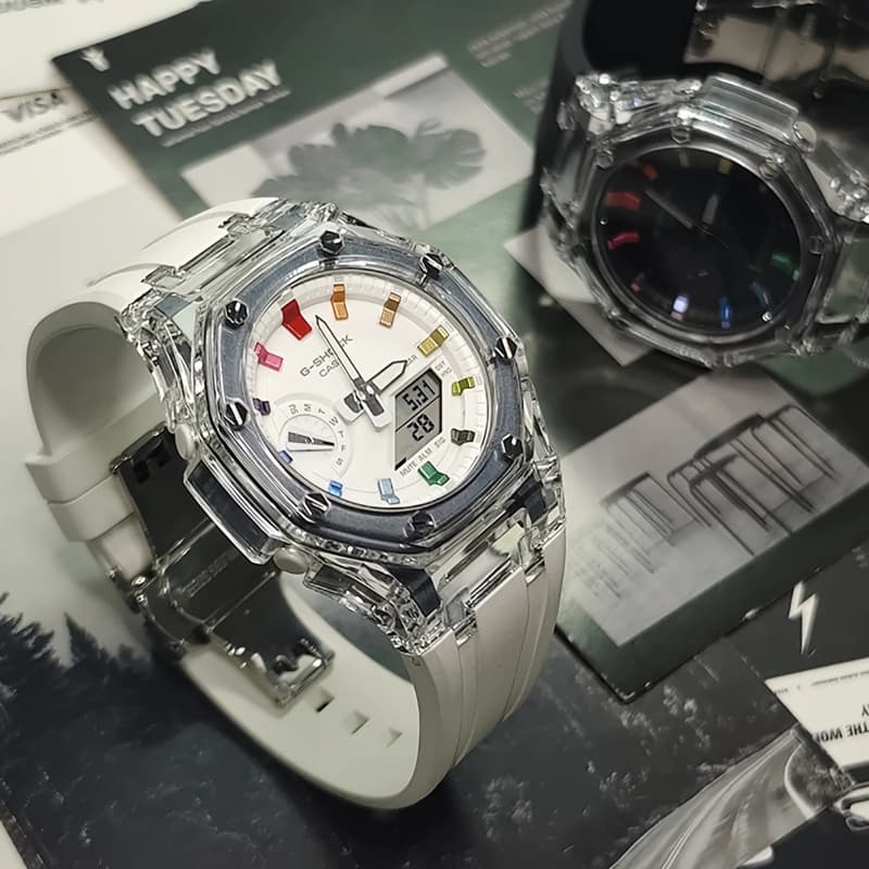 Часы CASIO GMA-S2100-7A GA-2100-1A1 - изображение 4