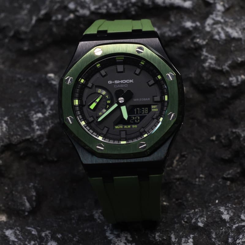 Часы Casio GA-2100-1A1 Hulk Edition - изображение 4
