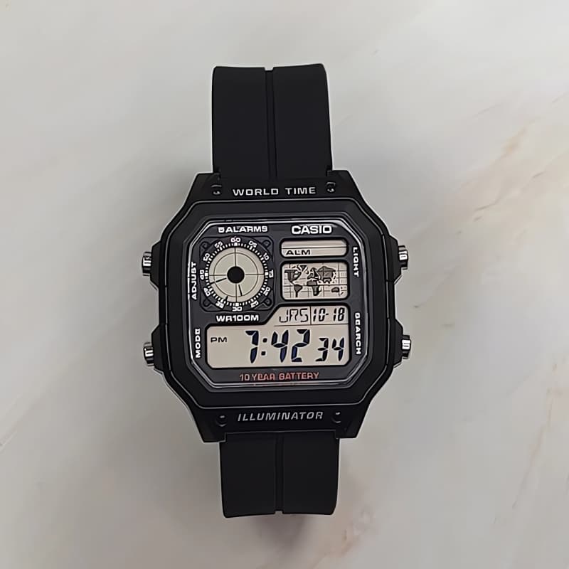 Часы Casio AE-1200WH-1A - изображение 2