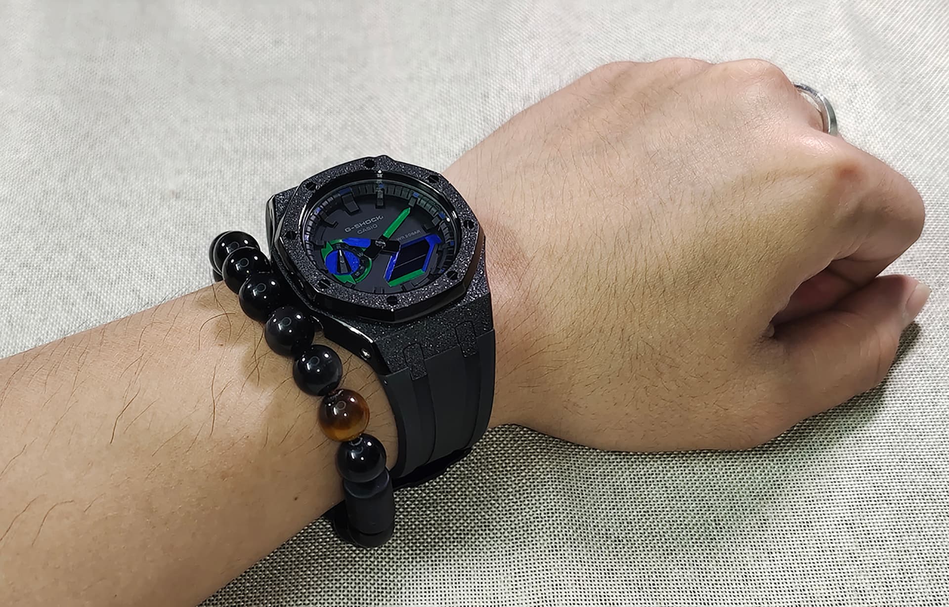 Часы CASIO GA-2100-1A1-Nebula Noir - изображение 7