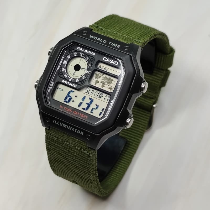 Часы CASIOYOUTH 10 AE-1200WH-1A - изображение 3