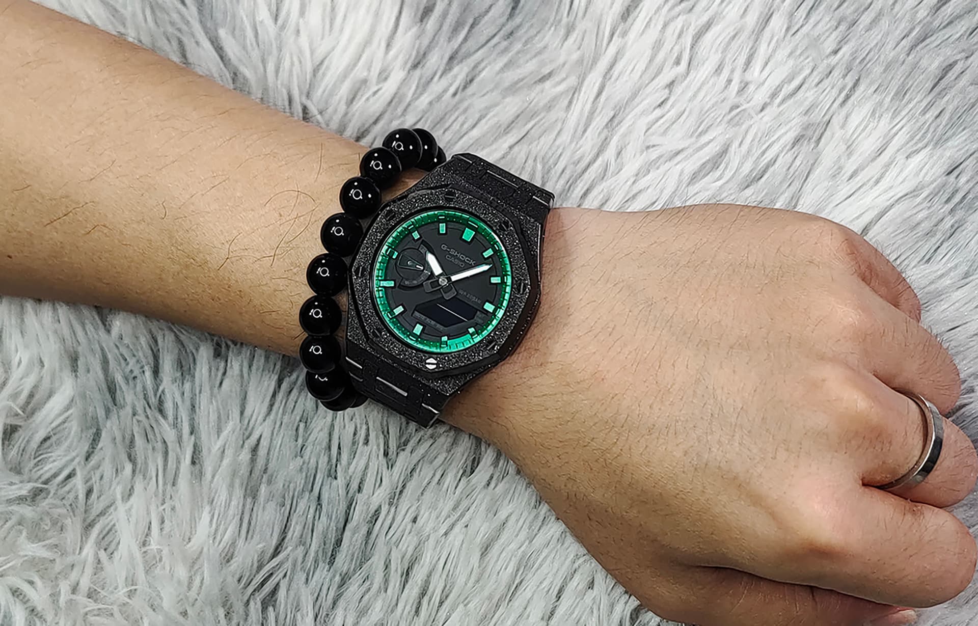 Часы CASIO GA-2100-1A1 Modified Steel - изображение 8