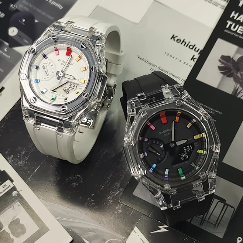 Часы CASIO GMA-S2100-7A GA-2100-1A1 - изображение 5