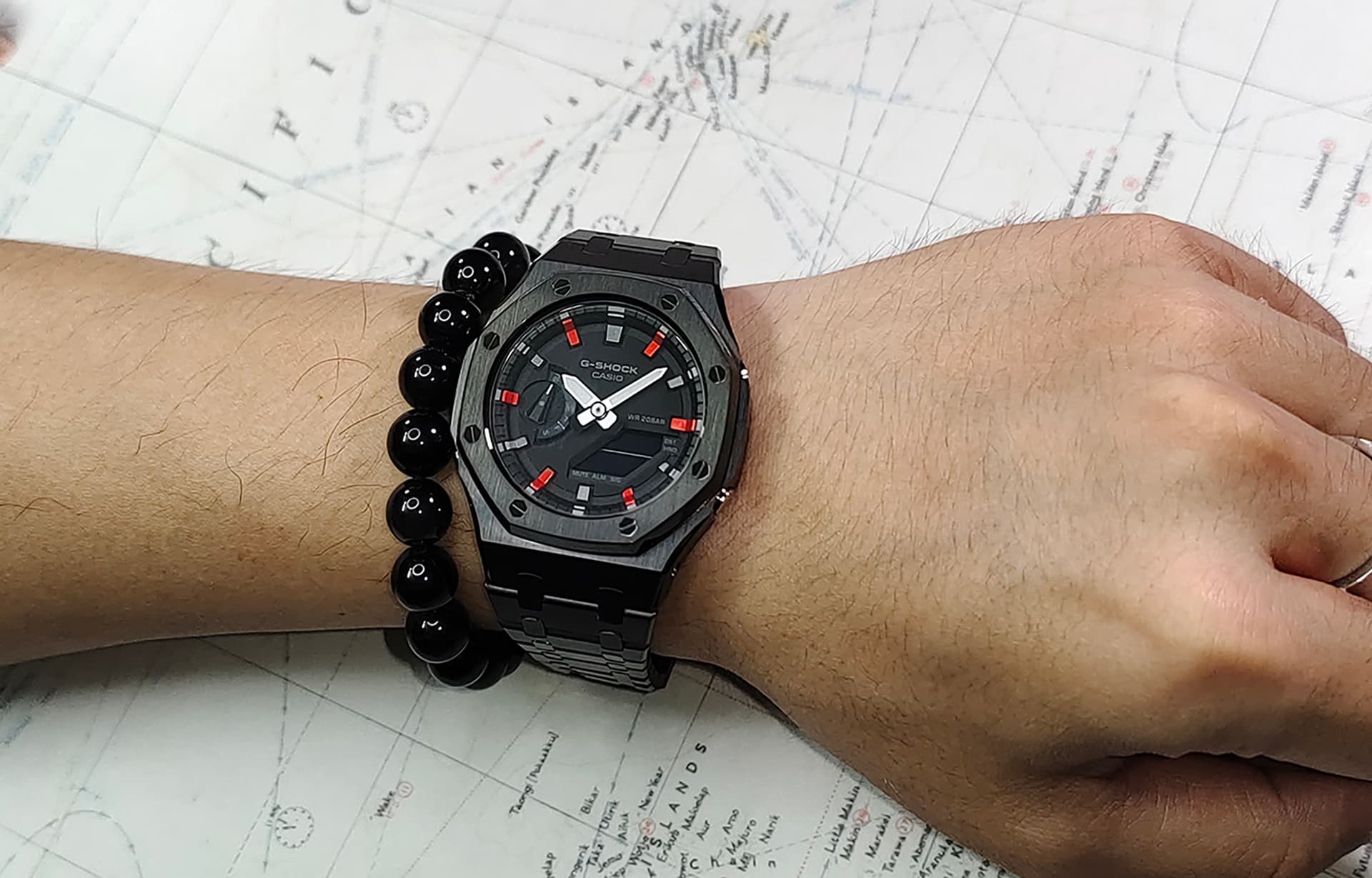 Часы CASIO 200 GA-2100-1A-ShadowFLEX - изображение 7