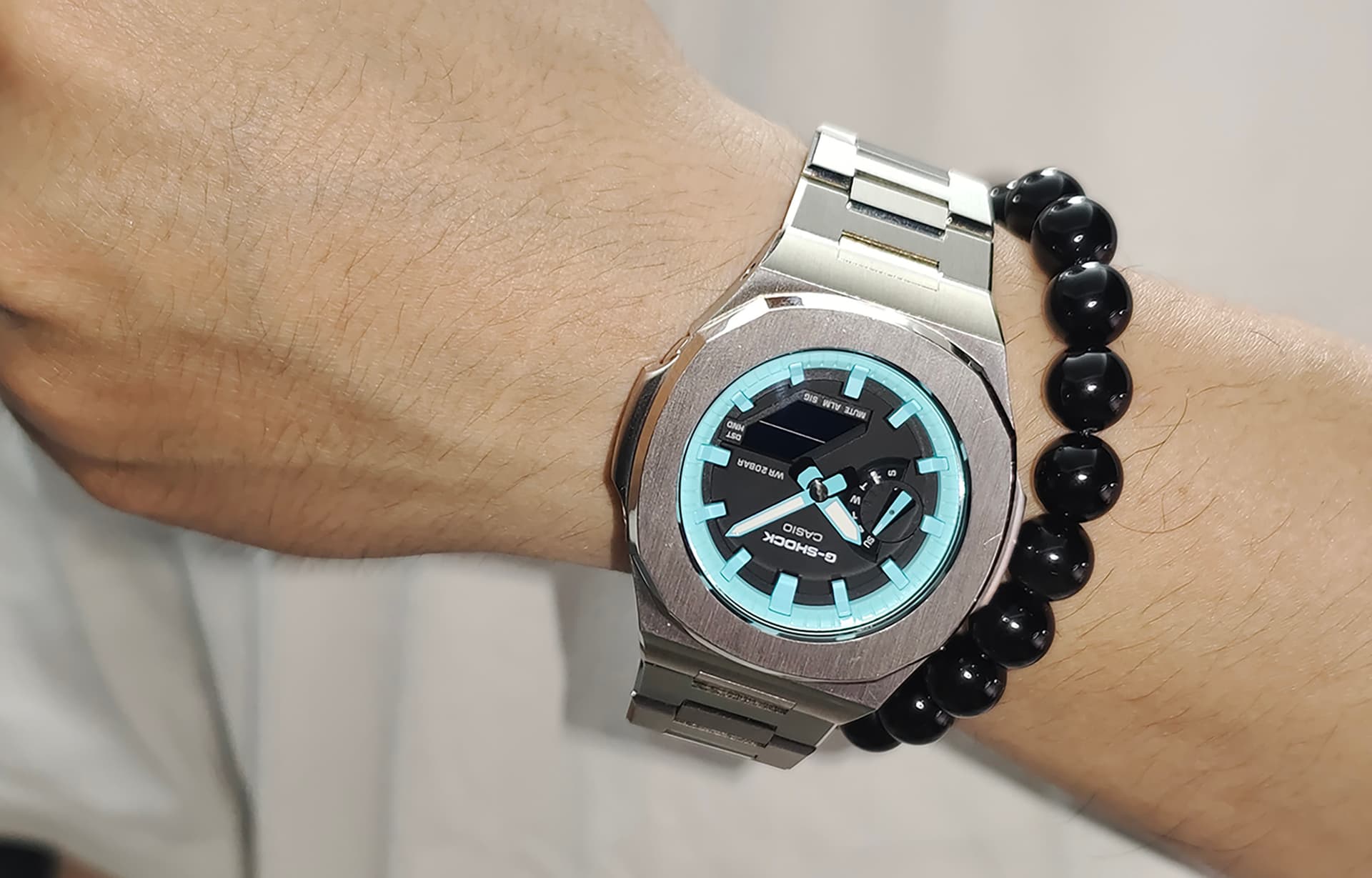 Часы CASIO 200 GA-2100SKE-7A - изображение 7