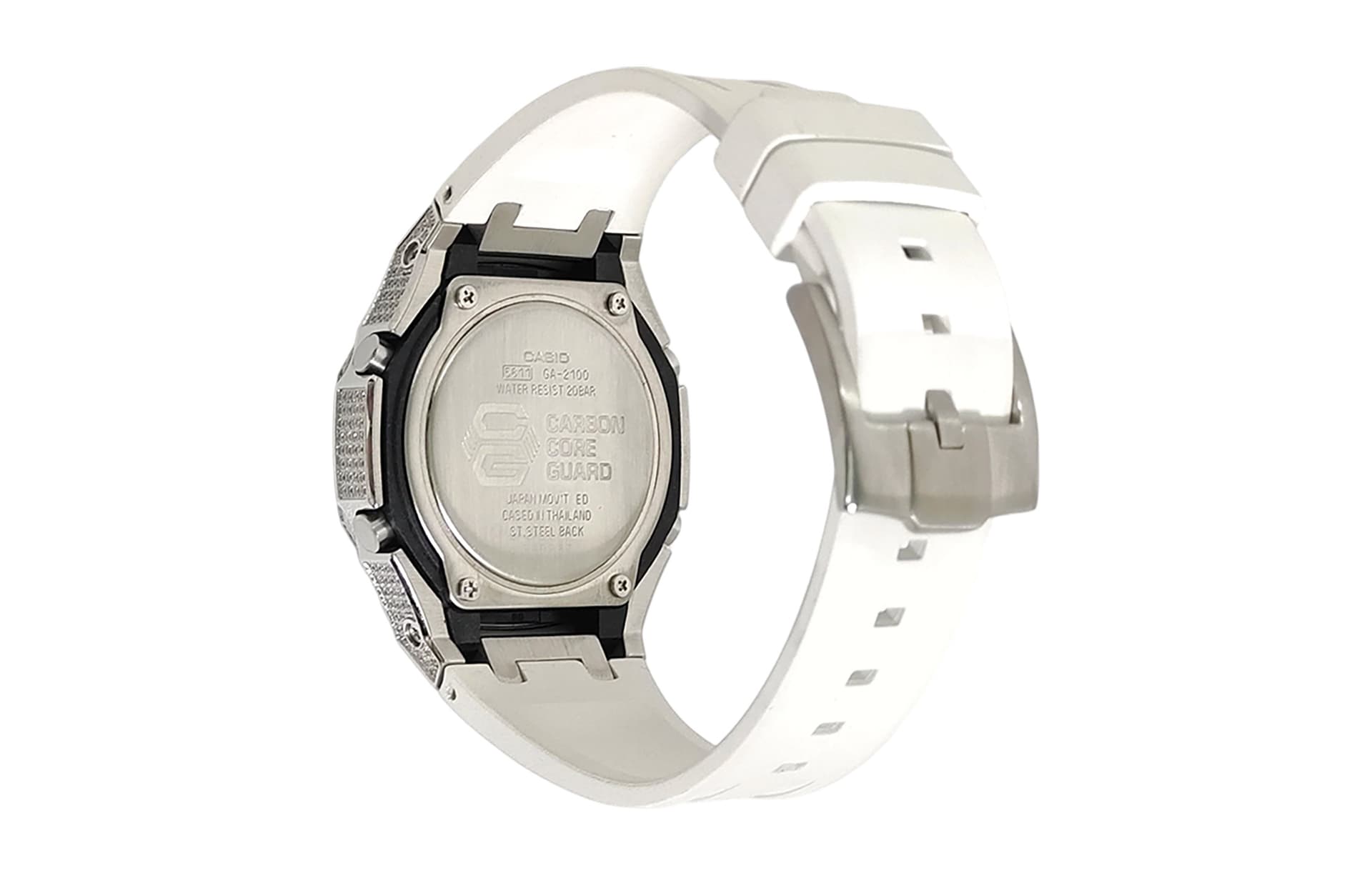 Часы Casio GA-2100 Silver Steel - изображение 4