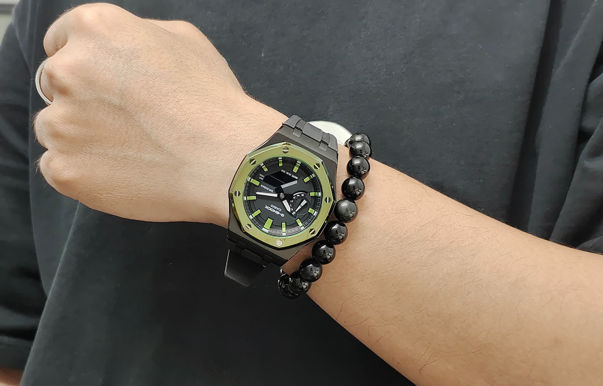Часы Casio GA-2100SKE-7A Steel Moss - изображение 7