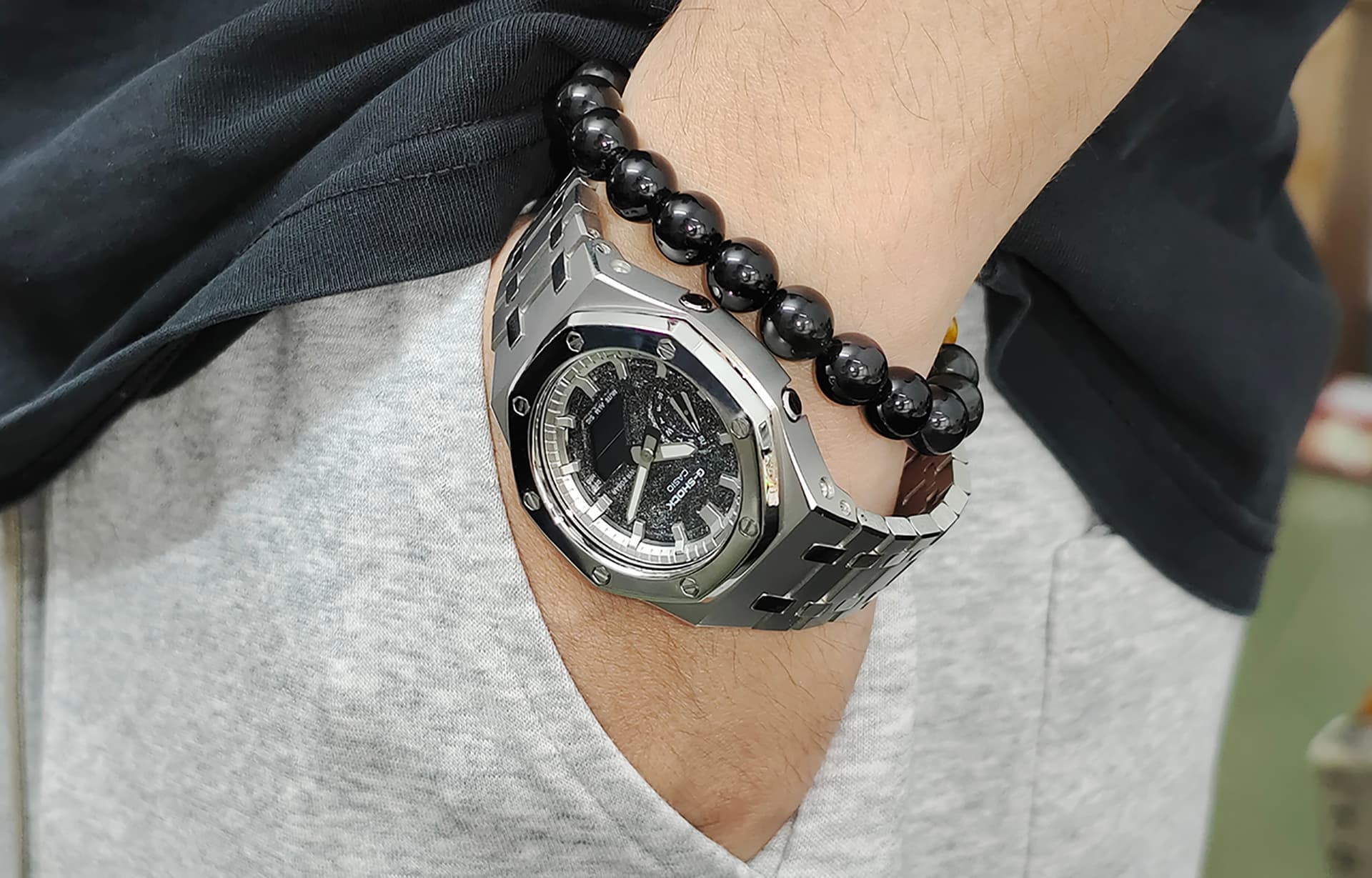 Часы CASIO 200 GA-2100SKE-7A - изображение 7
