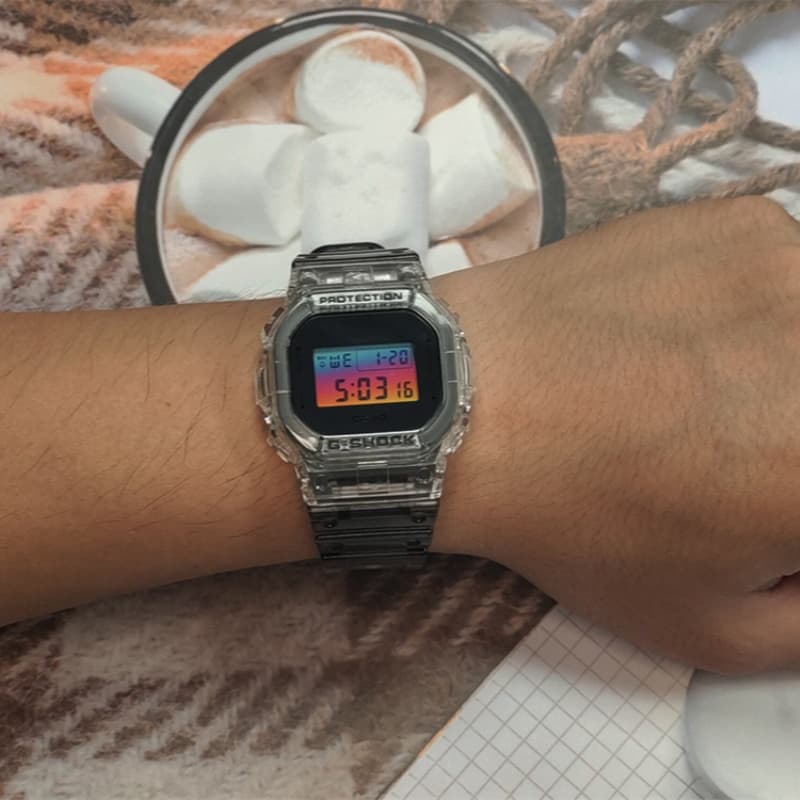 Часы CASIOSee thru DW-5600SK-1PRS - изображение 4