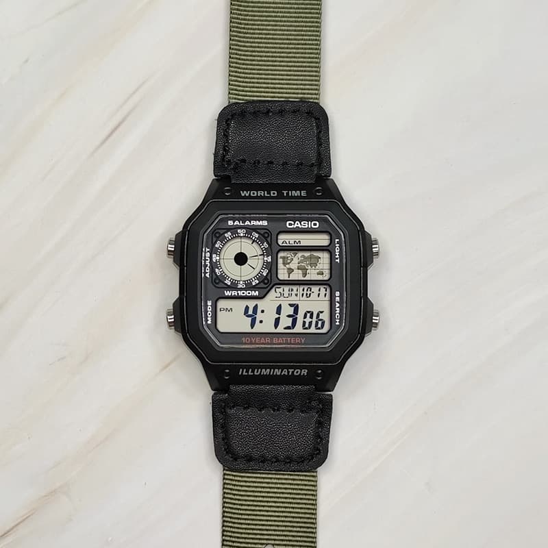 Часы CASIOYOUTH 10 AE-1200WH-1A - изображение 5