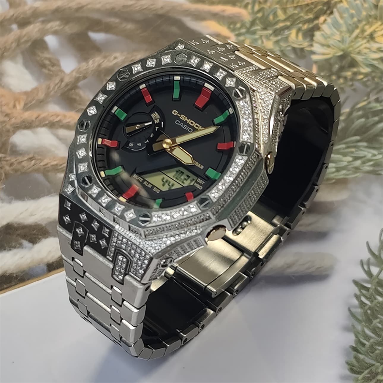 Часы Casio GA-2100SKE-7A - изображение 5