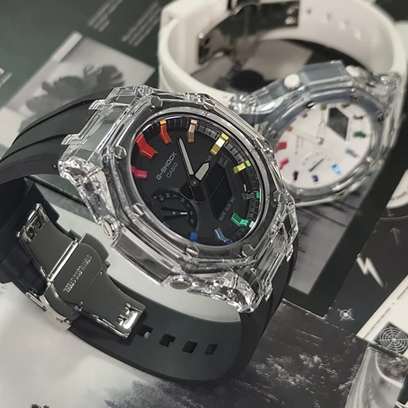 Часы CASIO GMA-S2100-7A GA-2100-1A1 - изображение 3