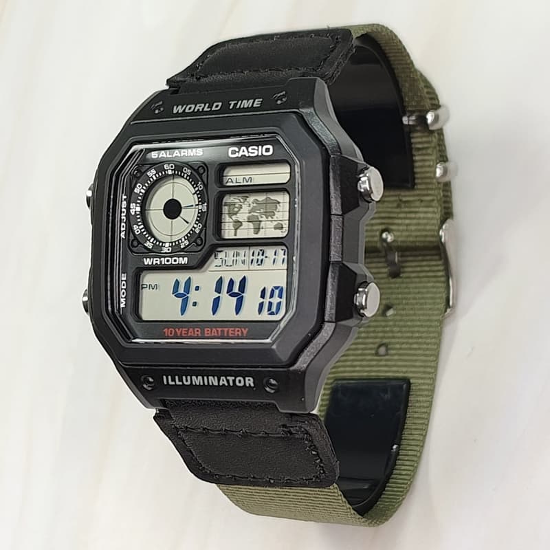 Часы CASIOYOUTH 10 AE-1200WH-1A - изображение 2
