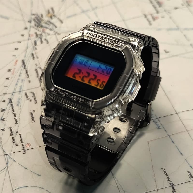Часы CASIOSee thru DW-5600SK-1PRS - изображение 3